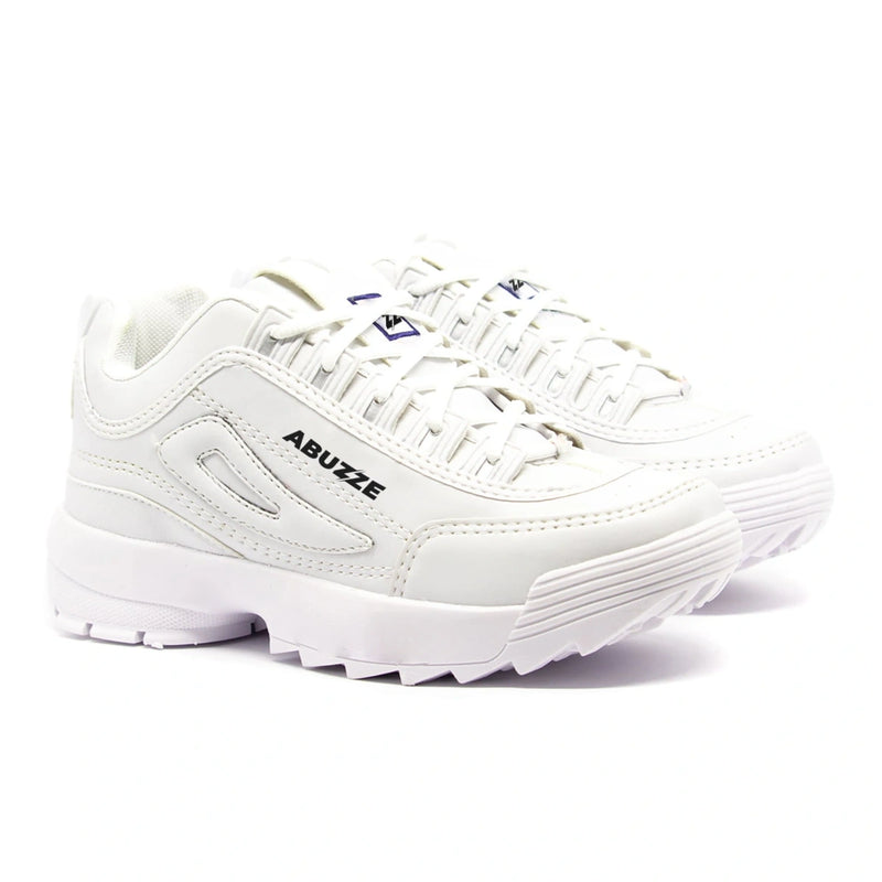 Tênis Abuzze Disruptor Branco Casual Feminino