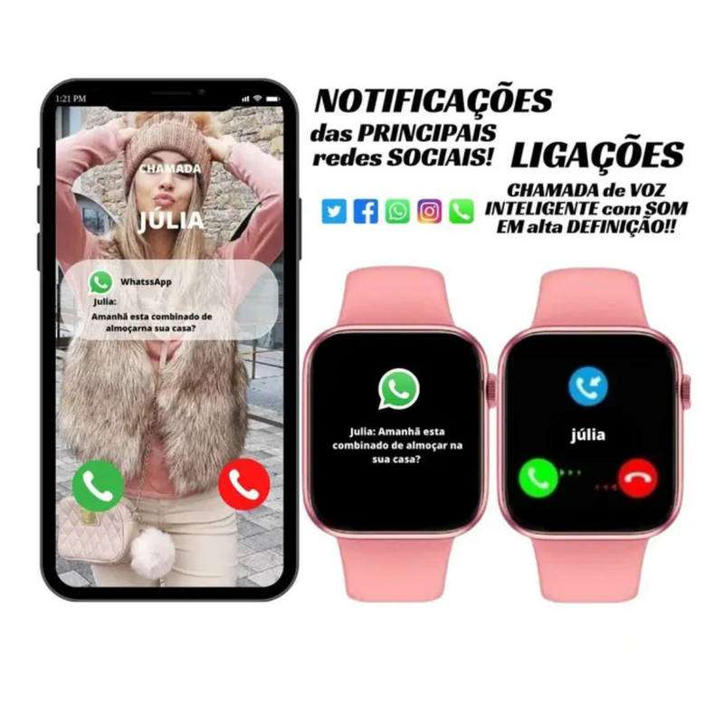 Relógio Smartwatch S8 Pro Series 8 NFC