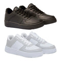 Kit com 2 Tênis Force Classic Sneaker - Elegância Casual e Praticidade