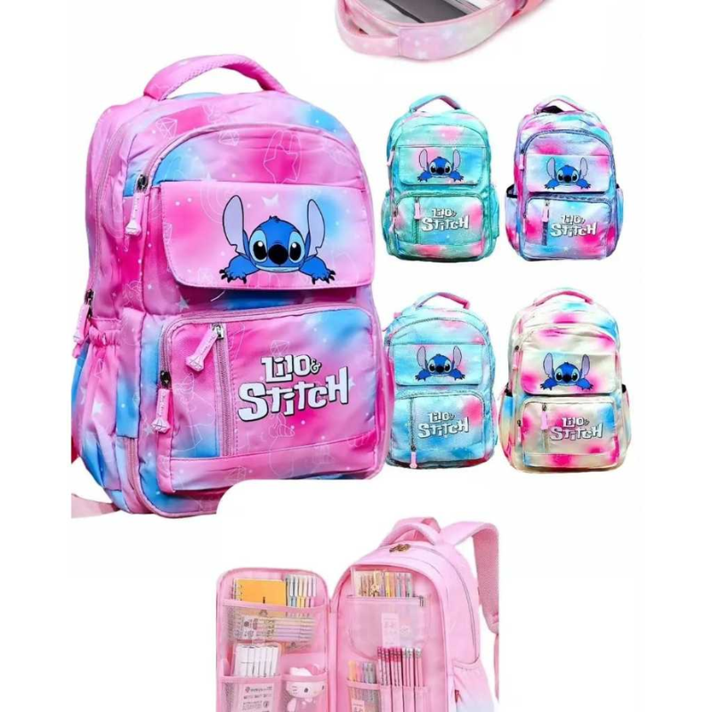 Mochila Lilo e Stitch infantil