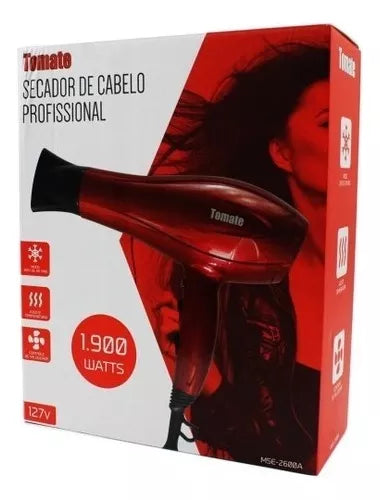 SECADOR DE CABELO 3 TEMPERATURAS 2 VELOCIDADES