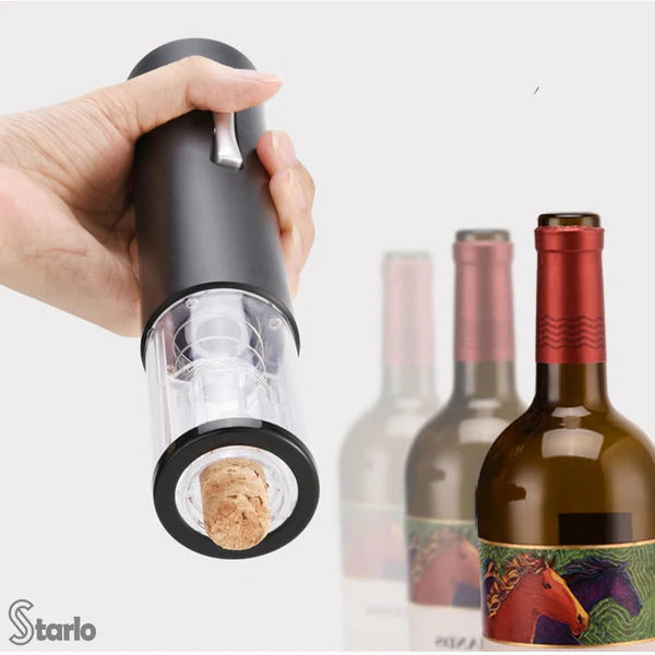 ABRIDOR DE VINHO AUTOMÁTICO SACA ROLHAS recarregavel LED