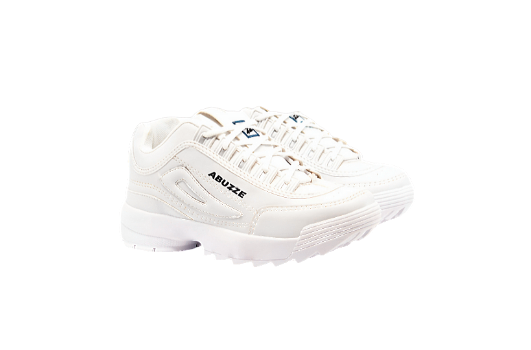 Tênis Abuzze Disruptor Branco Casual Feminino