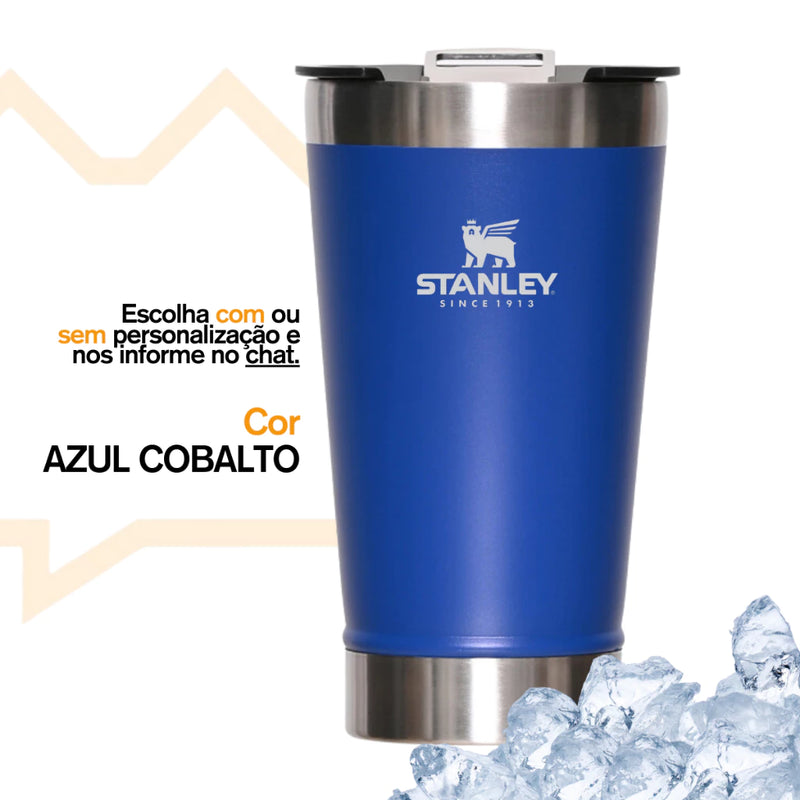 Personalizado - Copo Inox Com Tampa e Abridor 473ml