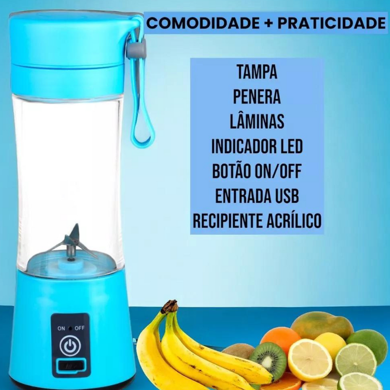 Mini Liquidificador Com tampa