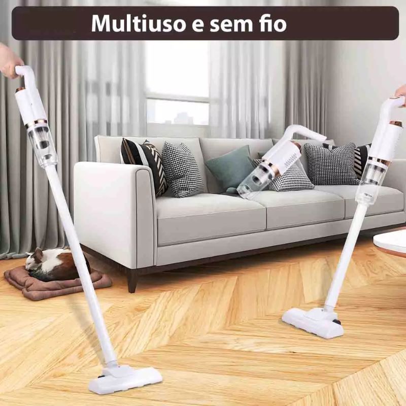 Aspirador Portátil Sem Fio – Praticidade e Potência ao Seu Alcance!