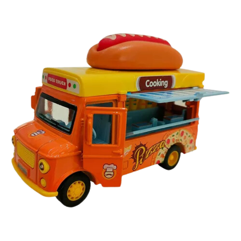 Carrinho de Brinquedo Comida Food truck em Metal